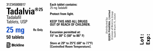 Tadalvia® 25
